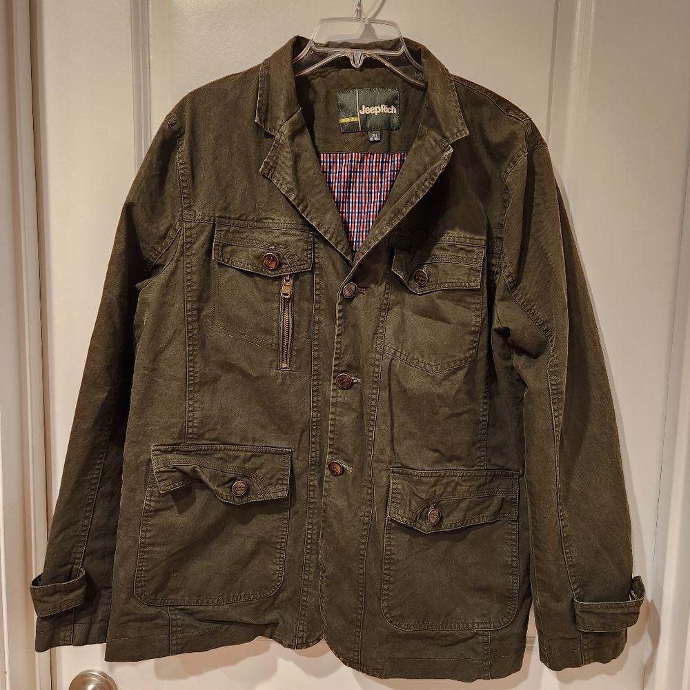 Jeep Rich Army Green Jacket